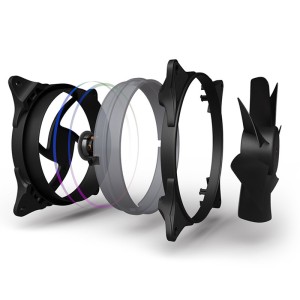 فن کیس تسکو مدل GFAN 130 با نورپردازی ARGB