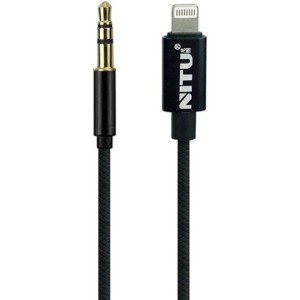 کابل تبدیل لایتنینگ به AUX نیتو مدل NT-AUX015 طول 1متر