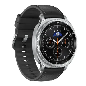 ساعت هوشمند سامسونگ Galaxy Watch 8 Classic سایز ۴۶ میلی‌متر با بند چرمی