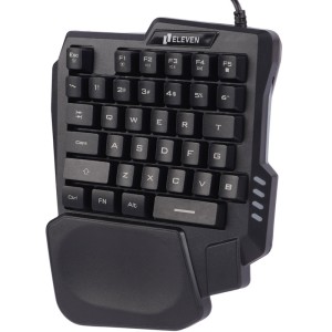 کیبورد مخصوص بازی الون مدل GK-104 ا Eleven GK-104 Wired Gaming Keyboard