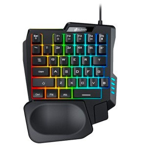 کیبورد مخصوص بازی الون مدل GK-104 ا Eleven GK-104 Wired Gaming Keyboard