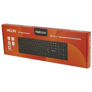 خرید و قیمت کیبورد باسیم هترون Hatron HK250