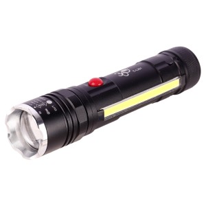 چراغ قوه پلیسی ۲ کاره COB LED BL-T6-26