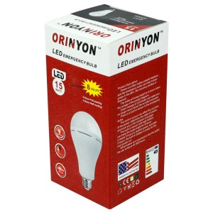 خرید لامپ شارژی Orinyon E27 15W