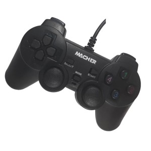 دسته بازی تک شوک دار سیمی Macher MR-54 PS1/PS2