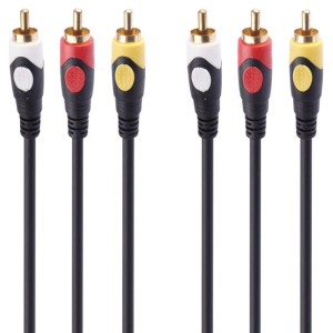 کابل ۳ به ۳ ایفورت Effort Plus AV RCA طول 1.5 متر