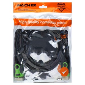 کابل HDMI مچر Macher مدل MR-90 طول 1.5 متر