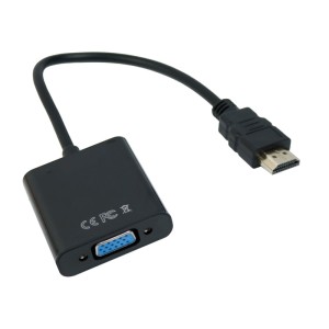 تبدیل HDMI To VGA + کابل صدا و کابل Micro USB مبدل HDMI به VGA به همراه کابل صدا و خروجی برق مناسب برای متصل کردن دستگاه هایی با خروجی HDMI مانند کنسول بازی به مانتیورهای قدیمی یا ویدیو پروژکتور با ورودی VGAطول کابل ۷ سانتی متر، به همراه کابل رابط جک ۳٫۵ 