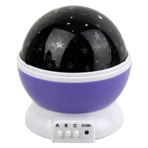 چراغ خواب و رقص نور گردان چرخشی ماه و ستاره مدل مستر STAR MASTER 9088