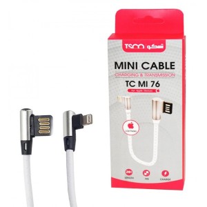 کابل  پاور بانکی آیفون 90 درجه تسکو TSCO مدل TC MI 76
