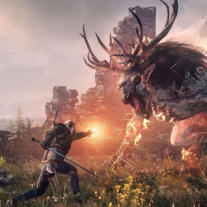 دیتا بازی The witcher 3 + فلش 64 گیگابایت