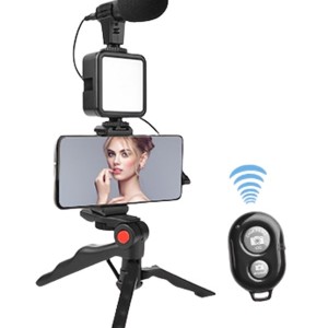 کیت فیلمبرداری همراه با میکروفون video making kit AY-49