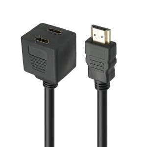 کابل تبدیل 1 به 2 HDMI کایزر Kaiser طول 30 سانتی متر