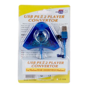 تبدیل دسته پلی استیشن 2 به USB مدل LC-088