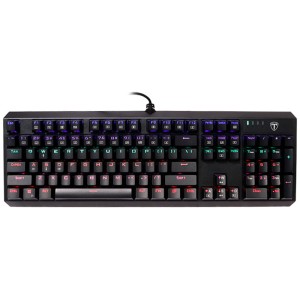 کیبورد گیمینگ سیم دار تی دگر T-Dagger مدل Pavones T-TGK319 Blue Switch