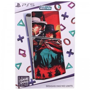 اسکین پلی استیشن 5 اسلیم طرح Red Dead Redemption 2