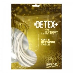 کابل شبکه Cat6 دیتکس پلاس Detex+ طول 2 متر