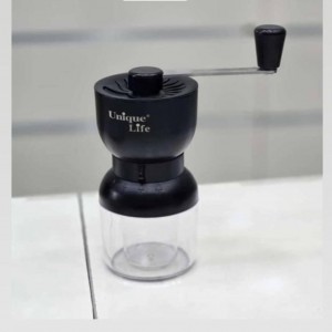 آسیاب قهوه دستی درجه دار مشکی یونیک لایف