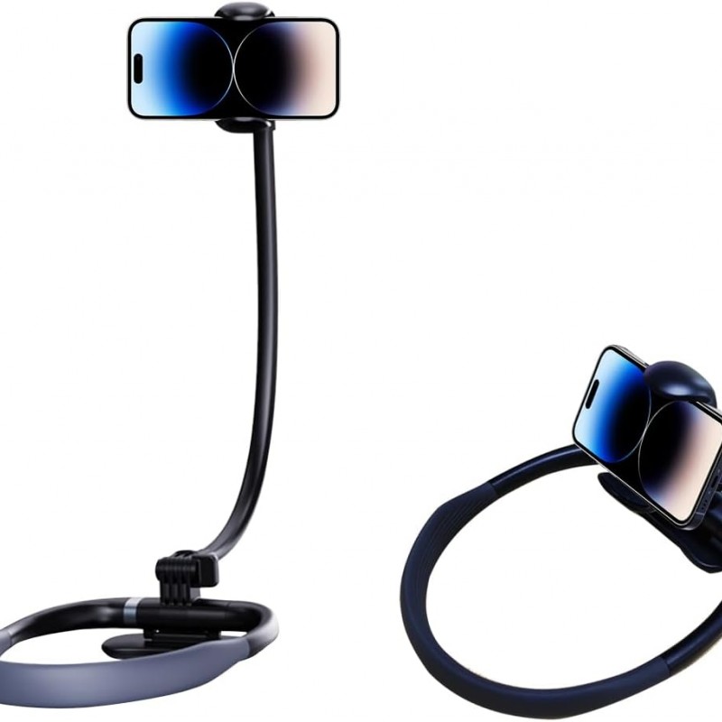 هولدر گردنی چندکاره موبایل با قابلیت چرخش 360 درجه و اتصال مغناطیسی قوی Neck Phone Holder