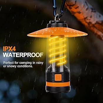 چراغ قوه کمپینگ دو کاره  MiniCamping Lantern کد 1252