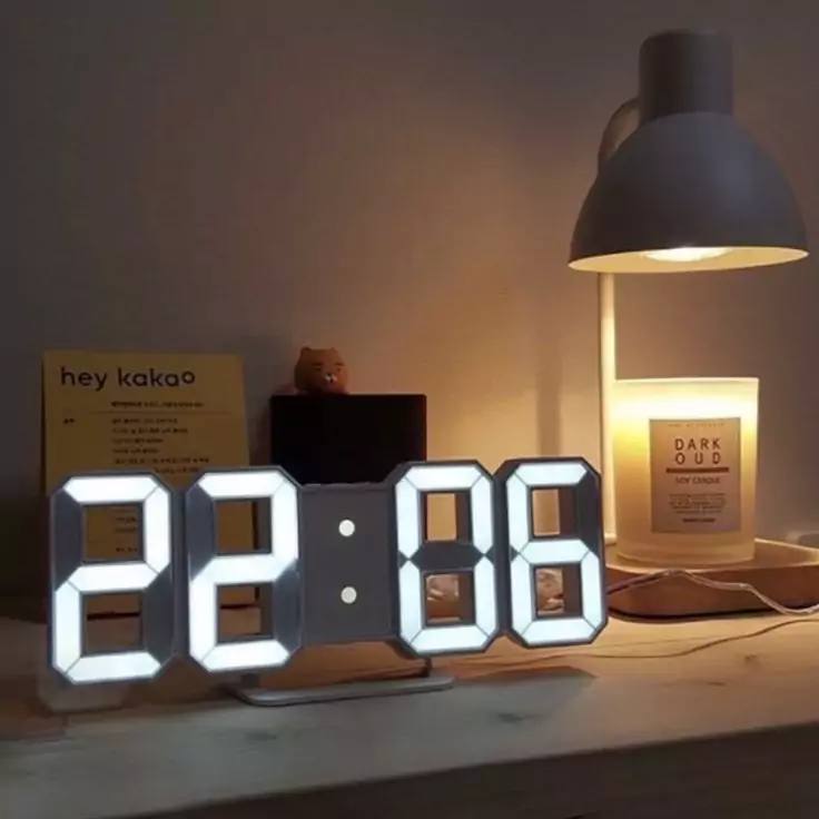 ساعت دیجیتالی هوشمند پینترستی رومیزی و دیواری