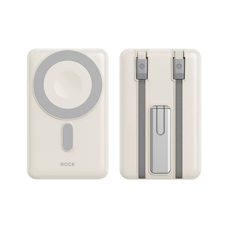 پاوربانک مگسیف فست شارژ 10000 آمپر برند ROCK مدل P50