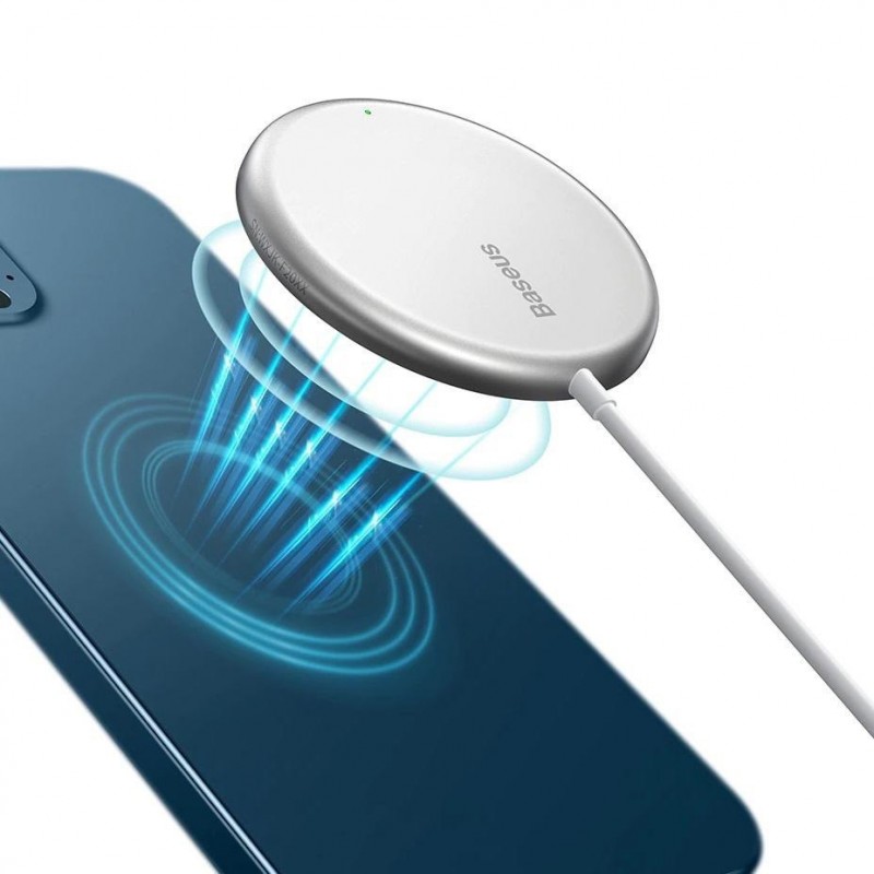 شارژر وایرلس مگنتی 15 واتی بیسوس کد 248