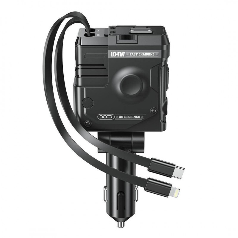 شارژر فندکی سوپر فست شارژ 104 وات  XO-CC66