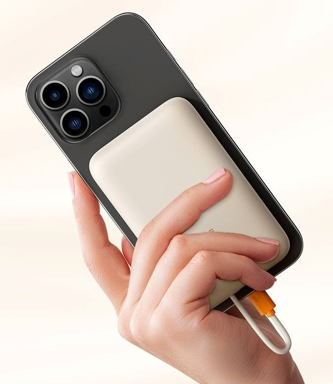 پاوربانک مگسیف 10000میلی آمپر 22.5 وات راک ROCK TieTie