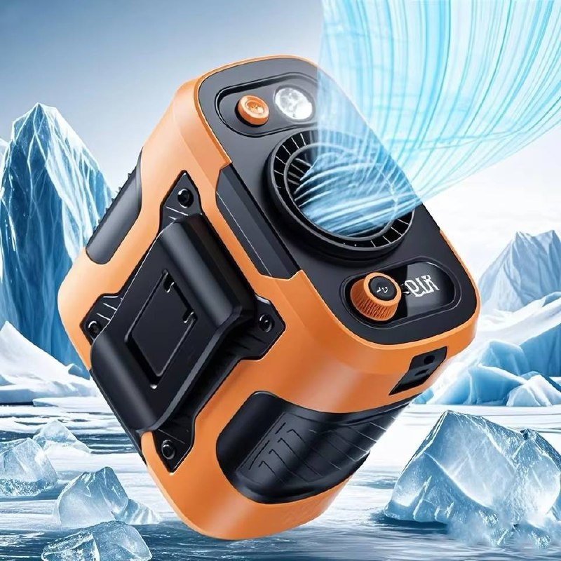 پنکه کمری قابل حمل چندکاره قابلیت پاوربانک WAIST FAN N102