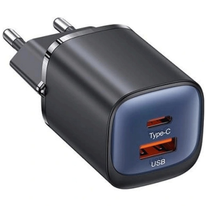 شارژر دیواری تایپ‌سی و یو‌اس‌بی 30 وات یوسامز CC254
