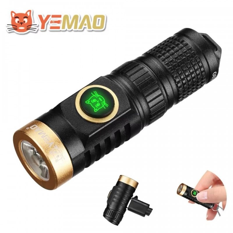 چراغ قوه گردنی و دستی شارژی YEMAO TG3 Mini