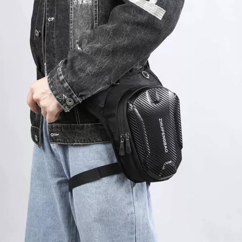 کیف کمری با قابلیت دوشی و پابندی هاردباکس کد 1616