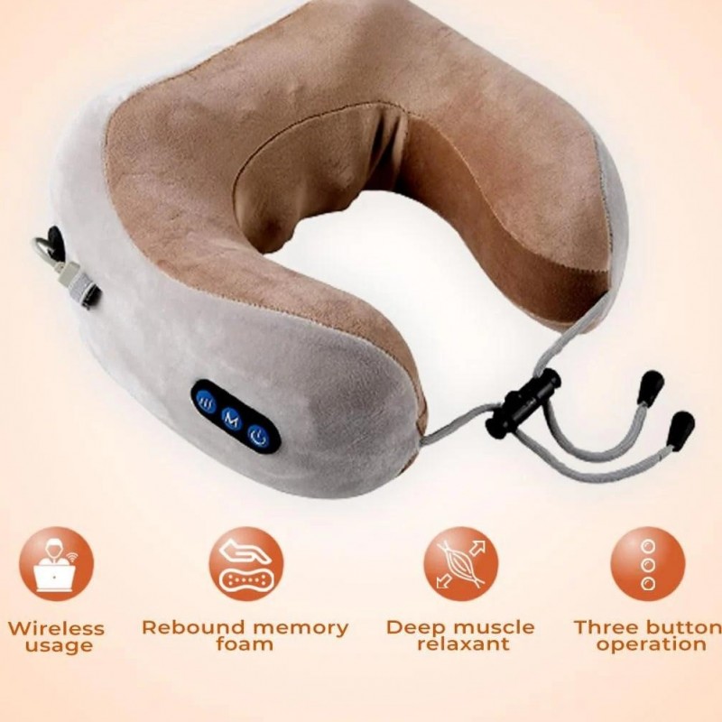 ماساژور گردن با لشتی مدل  U-shaped