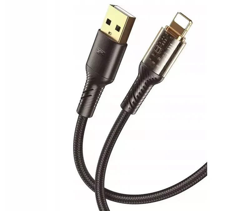 کابل شارژ سریع یو اس بی به لایتنینگ 2.4 آمپر 1 متری ایکس او مدل XO-NB229