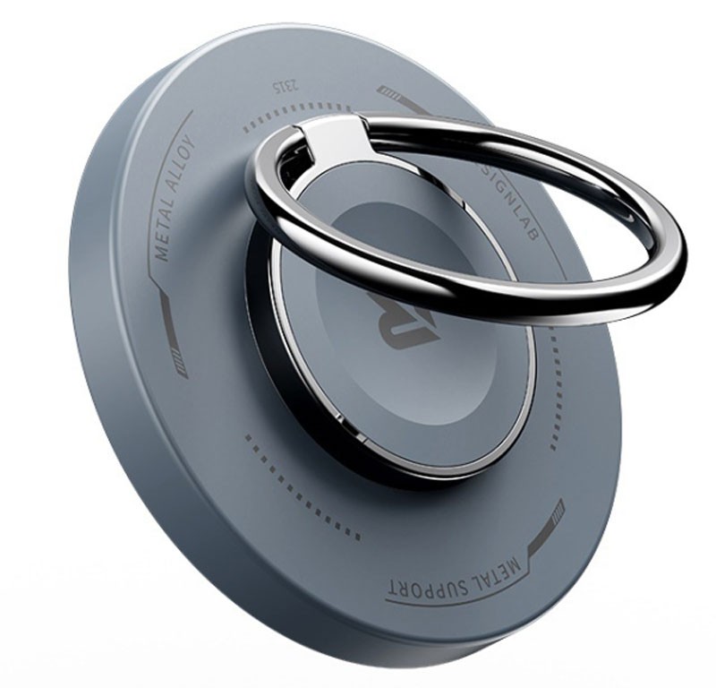 شارژر مغناطیسی بی سیم 15 وات و حلقه نگهدارنده گوشی راک  W51