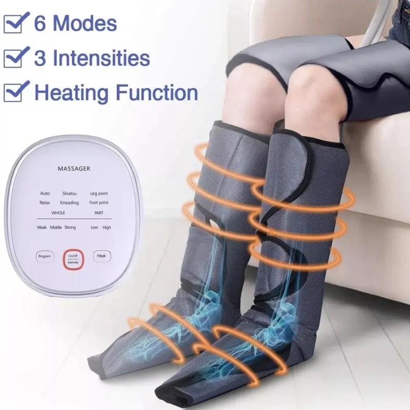 ماساژور پا فشار هوا دارای گرمکن Intelligent Air Compression