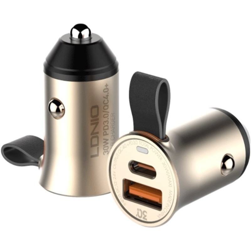 شارژر فندکی (ماشینی) Ldnio مدل C509Q