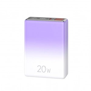 پاوربانک شارژ سریع تایپ سی و یو اس بی 20 وات 10000 یوسامز US-CD192
