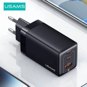 اداپتور 65w تایپ CوUSB یوسمز مدل  US-CC180 دارای 3پورت خروجی