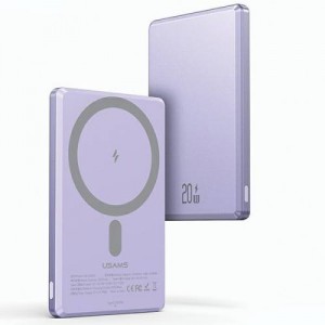 پاور بانک مگنتی فست شارژ 20 واتی یوسامز CD220