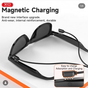 عینک آفتابی و هندزفری بی سیم ایکس او XO-E9 Smart Bluetooth Glasses