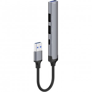 هاب 4 پورت الدنیو با IC هوشمند مدل LDNIO DS-44C