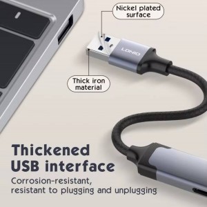 هاب 4 پورت الدنیو با IC هوشمند مدل LDNIO DS-44C