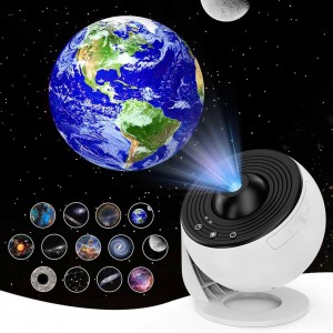 چراغ پروژکتور کهکشانی دیسک خور با طرح های مختلف منظومه شمسی  galaxy projector