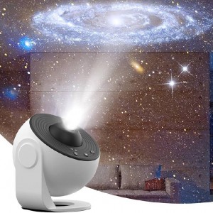 چراغ پروژکتور کهکشانی دیسک خور با طرح های مختلف منظومه شمسی  galaxy projector