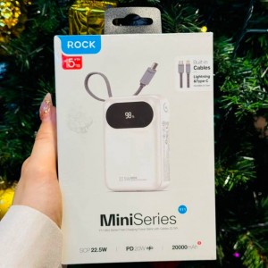 پاور بانک 20000 میلی امپر  ROCK Mini Series Y11