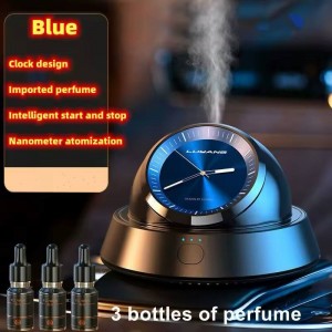 خوشبو کننده خودرو با ساعت لوکس شارژی  smart atomized