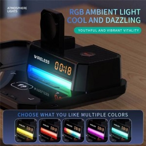 شارژر وایرلس و اسپیکر گرین لاین مدل   Green Lion 6 in 1 C18