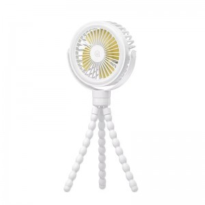 پنکه پایه فنری چراغ دار رومیزی  USAMS -ZB289